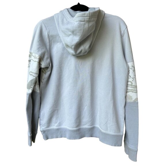 Under Armour Hoodie S Loose Fit Gray Camo Print - Picture 2 of 7